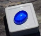Blue Star Sapphire Cabochon Oval Shape Aaa   Quality 14 65 Carat Loose Gemstone