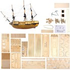 Wooden Ship Model Building Kits - 1 150 Hms Victory Ship Model - Sailing Boat   