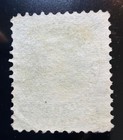 1860 New Brunswick 5c Yellow-green Queen Victoria Scott  9 Used