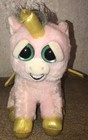 Feisty Pets 10  Winged Unicorn Pink Plush Stuffed Animal Watch Video 
