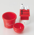 Snoopy  Salt  Case With Mascot Skater For Lunchbox Bento