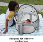 Fisher-price Portable Baby Bassinet And Travel Play Area With 2 Toys On-the-go B