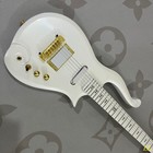 Super Rare Prince Cloud Electric Guitar Sparkling Pearls White Mahogany Body