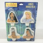 Vtg Disney Pocahontas Candle Set Cake Topper Party Express Hallmark 2 5    New Nos