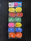 Vintage 1960 s  Display Of 12 Airline Zipper Purses Twa Pan Am
