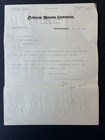 1903 South Dakota Zubiate Mining Co Letter   Envelope   300 Shares Stock Cert