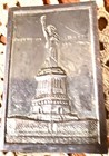 Vintage Souvenir Of New York Metal Box Match Safe