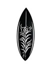 Surfboard Vinyl Decal For Car Windows Laptops Any Smooth Surface Design  6