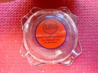 Vintage Gulf Oil Palmerton Motor Corp  Advertising Glass Ashtray