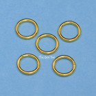 7mm 19 Gauge 14k Solid Yellow Gold Open Jump Ring Quantity   1 