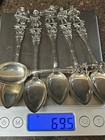 Vintage 800 Silver Figural Demitasse Spoons Set Of 6 Musicians 69 5g Boxed 4 5   