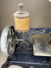 Antique Casige Model 24 Toy Sewing Machine Art Nouveau Floral Lithograph Germany