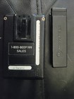 Vintage Motorola Bravo Classic Pager Beeper Black W Belt Clip Smartbeep