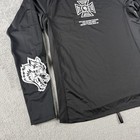 New Darc Sport Ohana Core Rash Guard Black Wolves Mens Xl Bjj Mma Long Sleeve