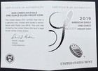 U s  Mint 2019 American Eagle 1 Oz  999 Silver  1 Proof Uncertified