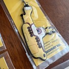 Beatles Yellow Submarine Rubber Keychain New Official 2011 Ships Free