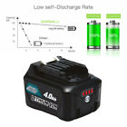 2x 12v 6 0ah For Makita Bl1021 Bl1041b Max Li-ion Battery Bl1040 Bl1016 Charger