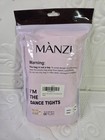 New 3 Pack Manzi Ballet Dance Tights Ballet Pink Adults Size L xl 56125