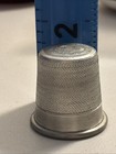 Vintage Novelty Woodbury Pewter Sewing Thimble Shot Glass Metal