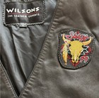 Vintage Wilson   s Vest With Sturgis Patch