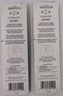 Lot Of 2 Parker Quink 5 Pack Permanent Black Ink Refills 10 Total Cartridges