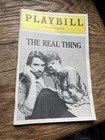 Vintage 1984 The Real Thing Broadway Playbill     Signed By Bernadette Peters 