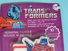 Vintage 1985 Transformers Optimus Prime Numeral Candle Make Your Own G1 Hasbro