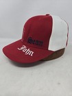 Original Sean John Hat Flexfit Embroidered Vintage Red White Flex Fit Euc Cap