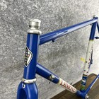 Vintage Lemond Zurich Road Bike Frame 58cm Reynolds 853 Steel Blue 700c 130mm