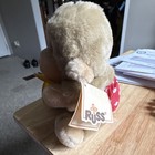 Vintage Russ Berrie Plush Monkey With Pacifier Baby Chee Chee Toy Undies