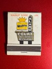 Matchbook - Alamo Court Motel - Davy Crockett - Walnut Ridge  Ar - Unstruck 