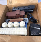 Vintage Lionel Train Set- 4 Cars   Diecast Metal Steam Engine   8904 W Box