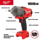 Milwaukee Brushless High Torque Impact Wrench 1 2 Cordless M18 Drive Tool 1300nm