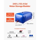 Uimoso Portable 63 4 Gal Foldable Pvc Water Storage Bag For Outdoor Use