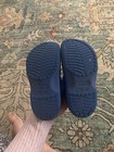 Crocs Classic Blue Rubber Unisex Kids Clog Us 11