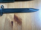 Australian L1a2 Slr Bayonet W  Scabbard Frog