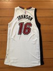 Miami Heat  James Johnson Signed Legacy Nba 2016 2017 Jersey Game Used Issued