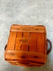 1994 Longaberger Sweet Basil Basket  With Protector Square 