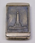 1904 St Louis Fair Louisiana Purchase Monument Match Safe