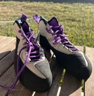 Adidas 5 10 Five Ten Grandstone Climbing Shoes Black Purple Mens Bc0866 New