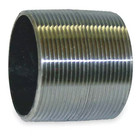 Pipe Nipple 2-1 2  Schedule 40 X Close Npt Thread Both End  tbe  Black Steel