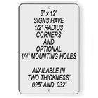 Do Not Block Driveway Metal Sign Magnetic Sign Decal  No Parking Warning Dnb001