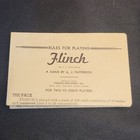 Vintage Flinch Card Game By Parker Brothers 1938 Used
