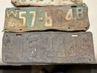 Lot Of 5 Wisconsin License Plates 1925 -29short-30-30short-31 Patina Galore 