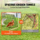 Chicken Tunnels 118 1x28x24 2 Inch Portable Chicken Tunnels For Outside