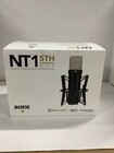 Rode Nt1 5th Generation Condenser Microphone With Sm6 Shockmount And Pop Filter