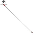 Universal 150 Cm Airless Paint Sprayer Spray Gun Tip Extension Pole Rod Silver