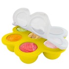 Silicone Baby Food Freezer Tray  Storage Container  Microwave  Dishwasher Safe