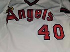 Roberto Hernandez Salem Angels 1986 Game Worn Used Home Jersey