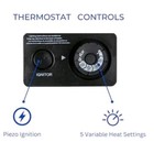 Procom Mn300tba-b 30 000 Btu Vent-free Natural Gas Wall Heater W  Bracket